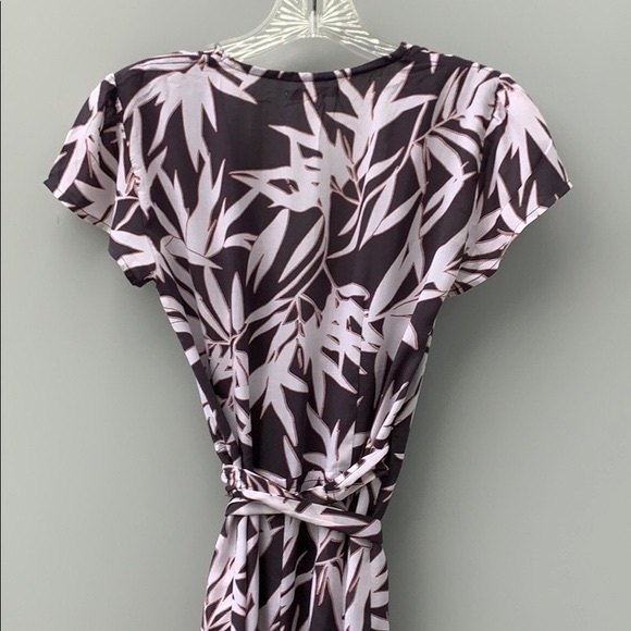 Amuse Society Turner Bamboo Print Wrap Dress - Picture 8 of 11